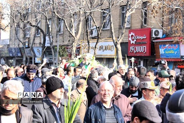 مراسم تشییع استاندار آذربایجان شرقی