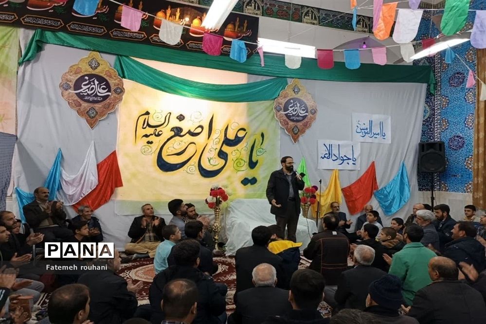 مراسم جشن ولادت حضرت علی اصغر (ع) در خلیل‌آباد