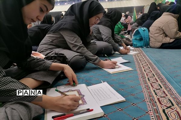 بزرگترین رویداد کتابت قرآن کریم  جهان اسلام در ساوجبلاغ