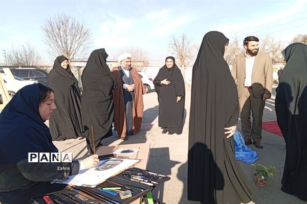 آیین خشت‌گذاری دبستان ۶ کلاسه  شهید سید رضی موسوی جوادآباد