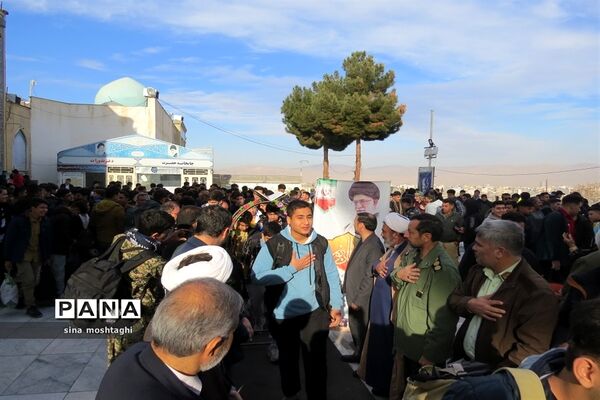 اعزام دومین کاروان راهیان نور پسران استان خراسان شمالی