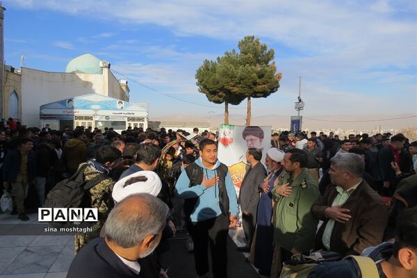 اعزام دومین کاروان راهیان نور پسران استان خراسان شمالی