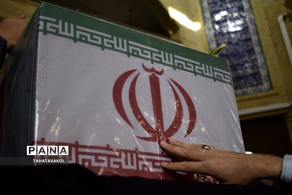تشییع پیکر مطهر شهید مدافع حرم حسین محمدی در شهرستان پردیس
