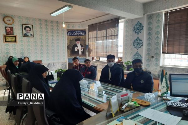 جلسه نمایندگان تشکل های دانش‌آموزی شهرستان تربت‌جام