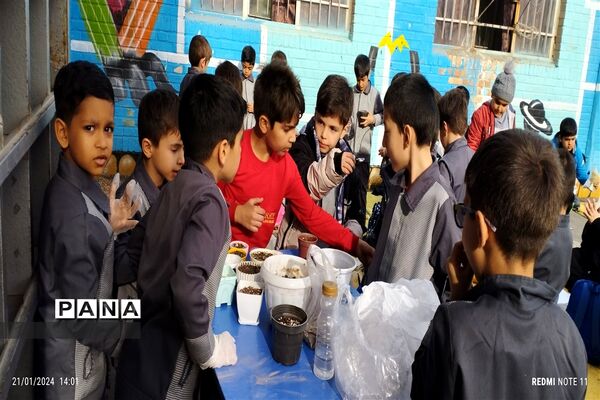 روز بدون کیف در دبستان پسرانه امامت