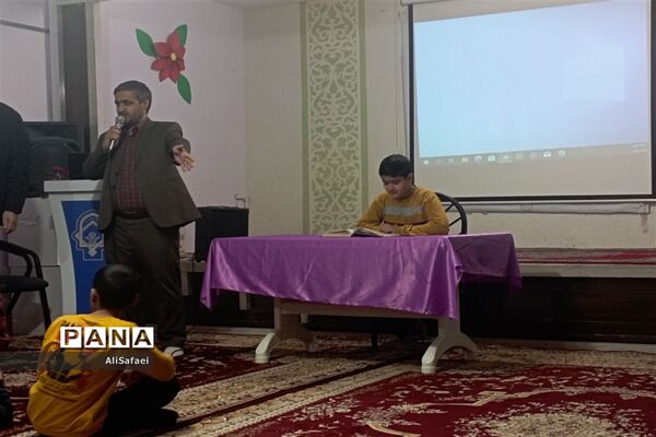 جشن پسران قرآنی  در میلادامام جواد(ع) در  شهرستان خلیل اباد