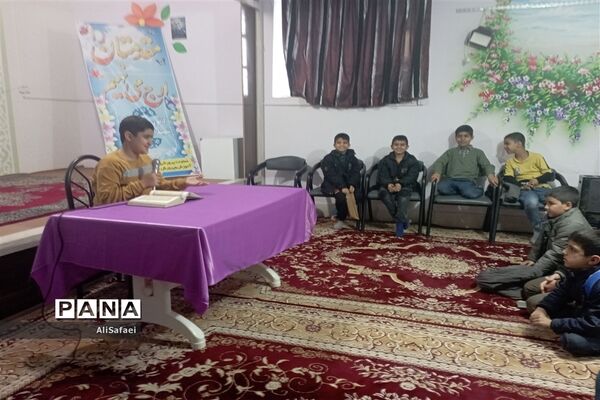 جشن پسران قرآنی  در میلادامام جواد(ع) در  شهرستان خلیل اباد