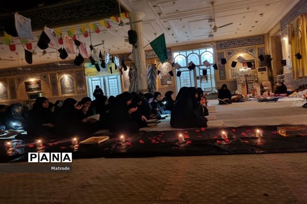 شرکت فعال پیشتازان شادگانی در مراسم اعتکاف دانش‌آموزی