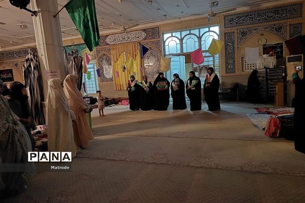 شرکت فعال پیشتازان شادگانی در مراسم اعتکاف دانش‌آموزی