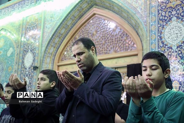 حضور وزیر آموزش و پرورش در مراسم اعتکاف دانشجومعلمان و دانش‌آموزان