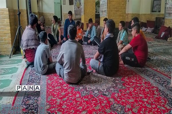 سومین روز از اعتکاف دانش‌آموزی در بخش جوادآباد