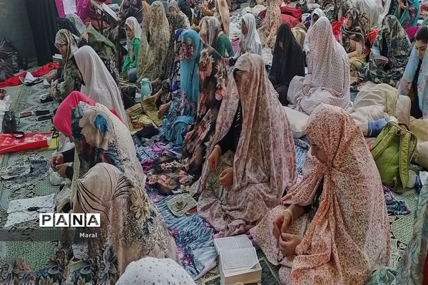 سومین روز از اعتکاف دانش‌آموزی در بخش جوادآباد