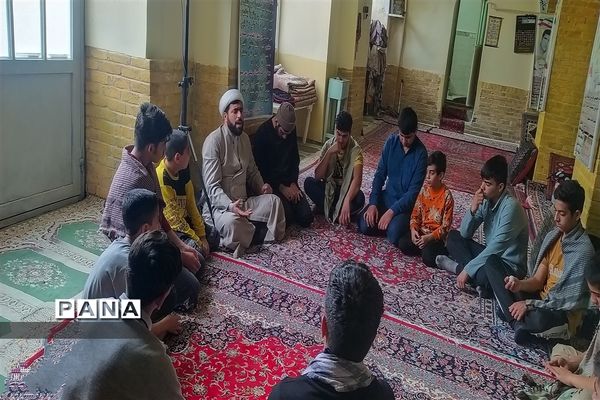 سومین روز از اعتکاف دانش‌آموزی در بخش جوادآباد