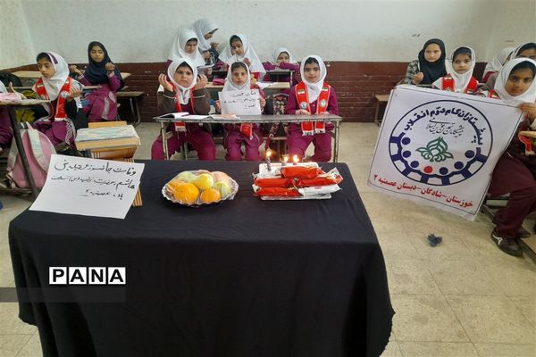 مراسم سوگواری وفات حضرت زینب در مدارس شادگان