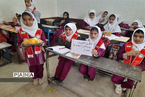 مراسم سوگواری وفات حضرت زینب در مدارس شادگان