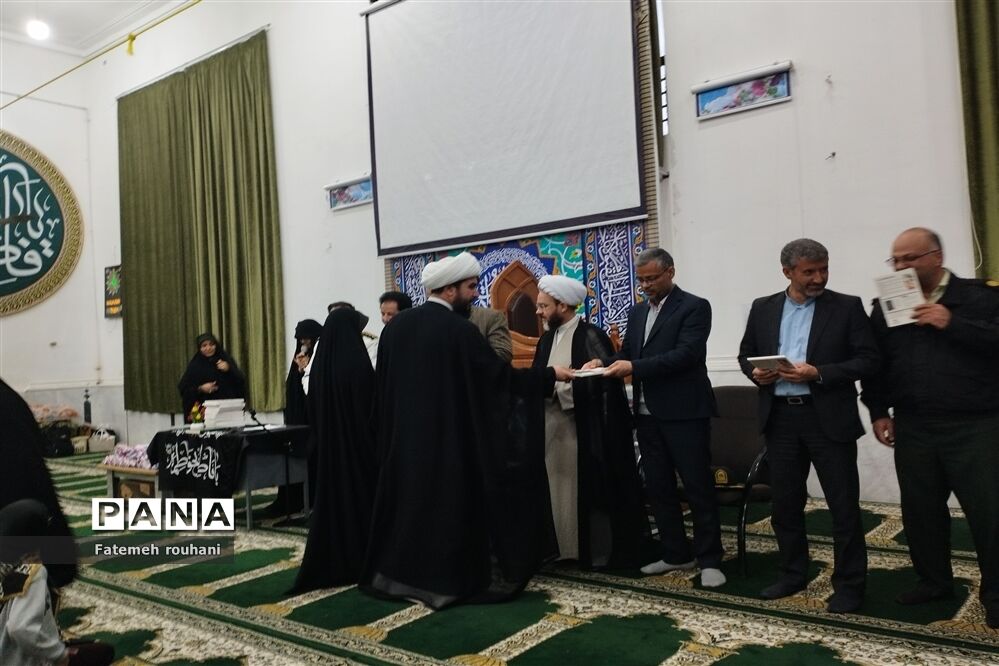 آخرین روز مراسم پرفیض اعتکاف در خلیل آباد
