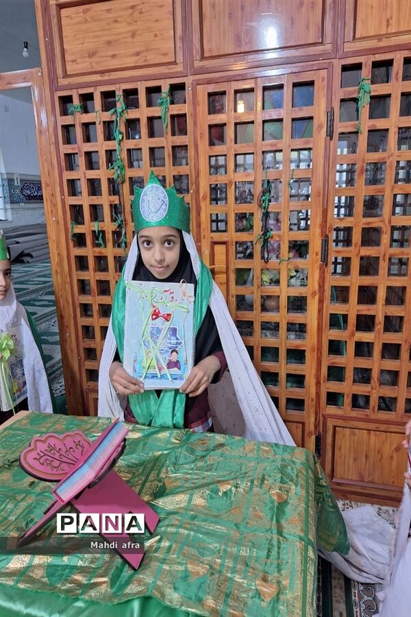 جشن قرآن در دبستان آیت الله غفاری روستای اسدآباد بهبهان