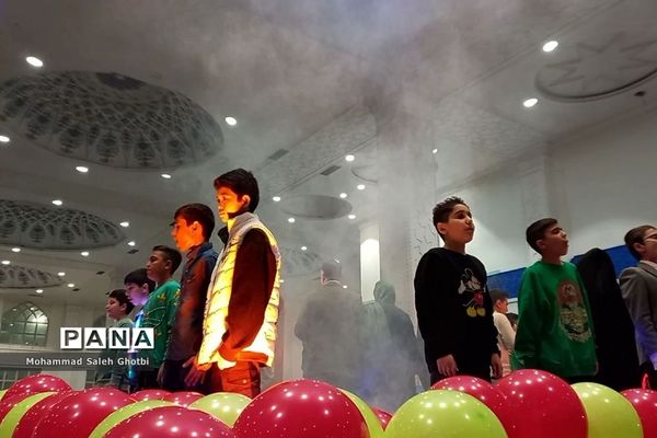 مراسم مهر پدری به‌مناسبت ولادت امام علی(ع) در مرقد شیخ صدوق ناحیه یک شهرری