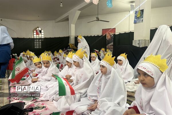جشن تکلیف دختران مانه و سملقان در مسجد جامع