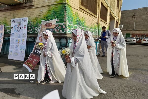 افتتاحیه توزیع شیر رایگان در دبستان فاطمه‌الزهرا(ع)