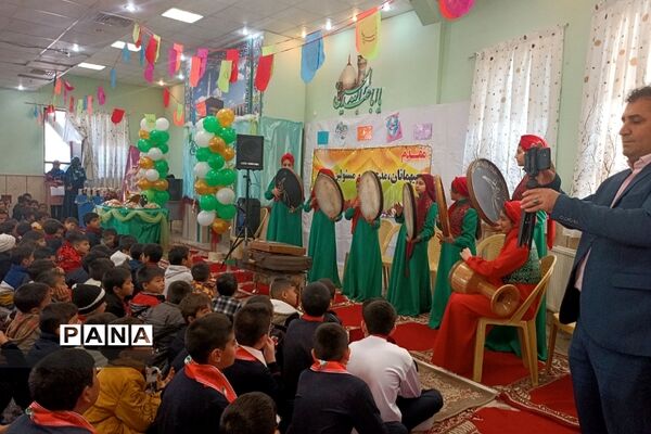 جشن میلاد امام علی ( ع) و روز پدر در دبستان شیخ مفید فشافویه