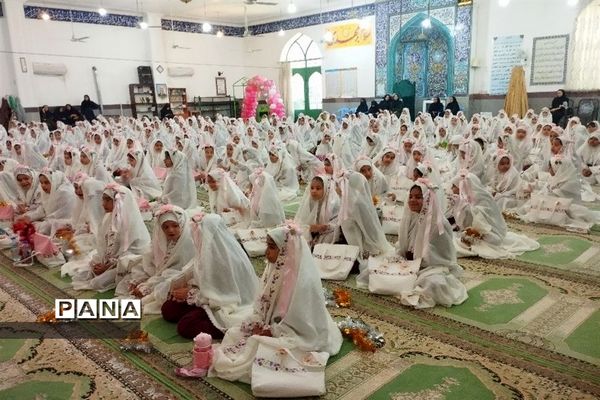 جشن تکلیف دختران در حاجی آباد