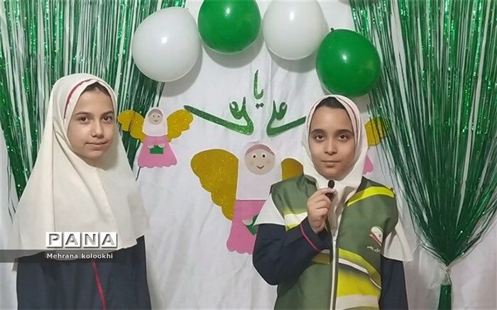 برگزاری جشن میلاد امام علی (ع) توسط نونهالان شهریاری/فیلم