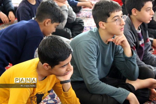 مراسم افتتاحیه اعتکاف دانش‌آموزی (به سوی بینهایت)