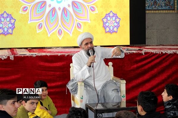 مراسم افتتاحیه اعتکاف دانش‌آموزی (به سوی بینهایت)