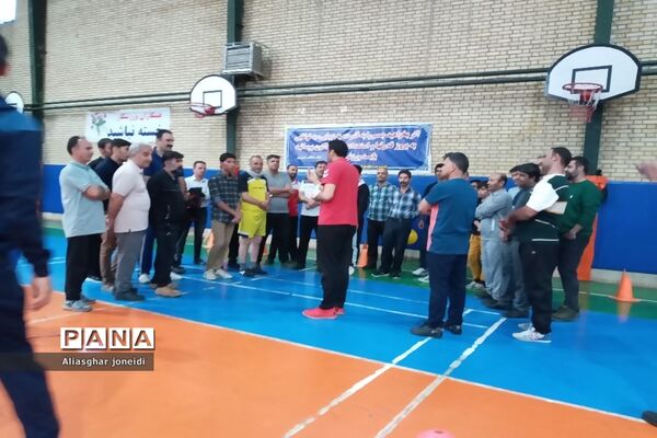 مسابقه پدر پسری و رقابت پایاپای بین پدرها و پسرها در شهرستان پیشوا
