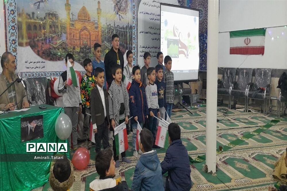 جشن میلاد امام علی ( ع) و روز پدر در مسجد جامع شهرستان بام وصفی آباد