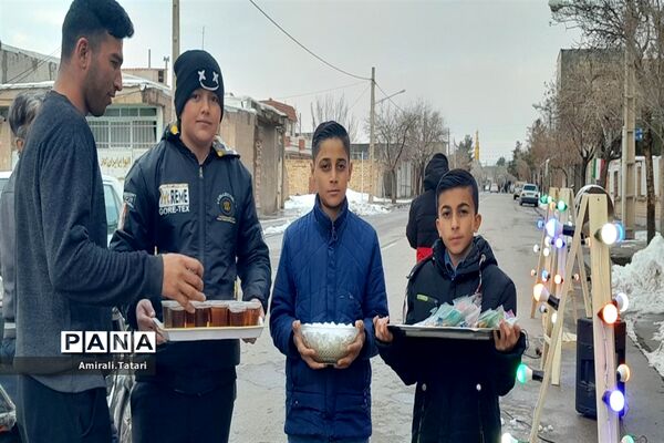 جشن میلاد امام علی ( ع) و روز پدر در مسجد جامع شهرستان بام وصفی آباد
