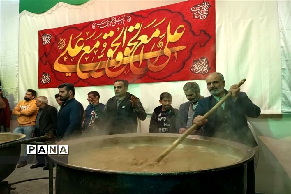 مراسم سمنو پزان