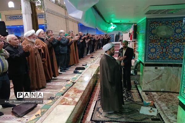 مراسم نمازجمعه در شهرستان اسلامشهر