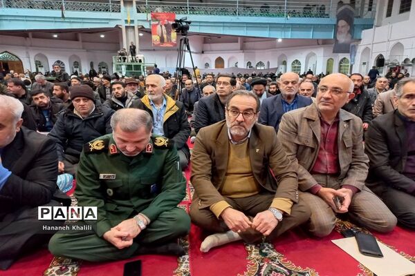 گرامیداشت حماسه ششم بهمن هزارسنگر آمل