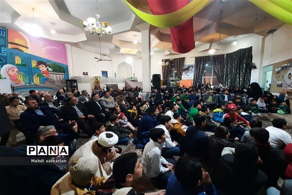 جشن ولادت حضرت علی (ع) در مسجد حضرت صاحب الزمان (عج)