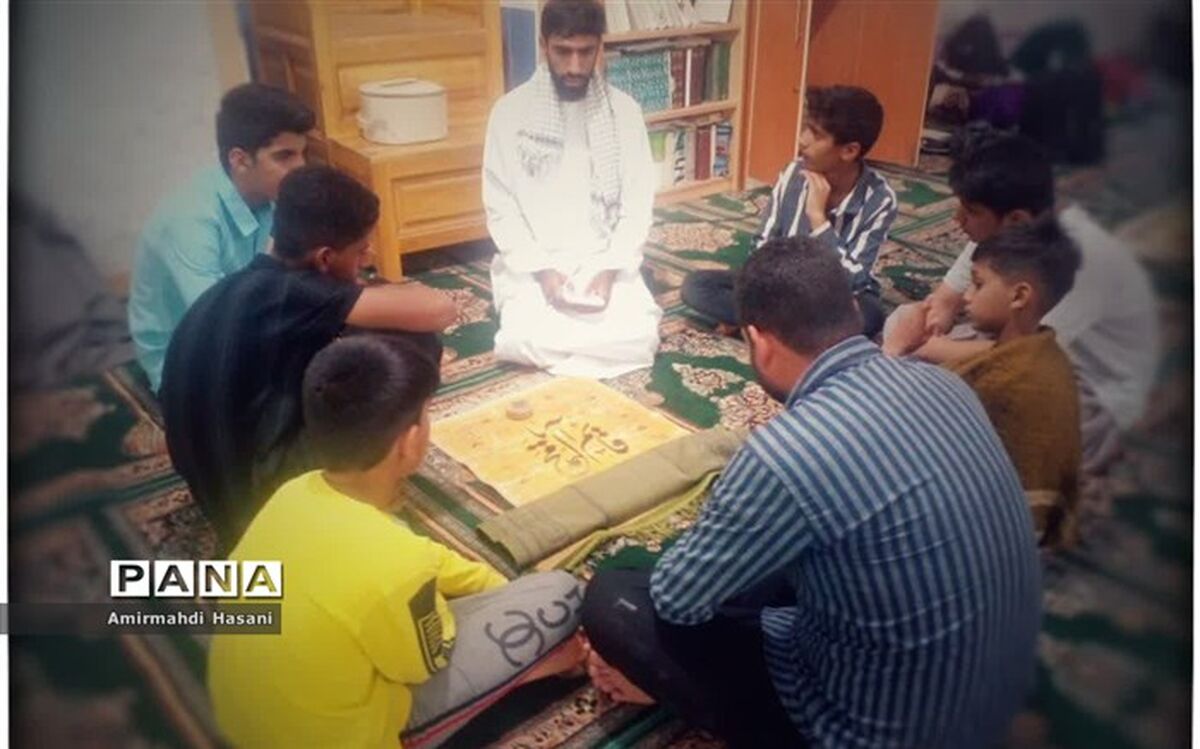 برگزاری مراسم معنوی اعتکاف دانش‌آموزی در قلعه گنج/فیلم