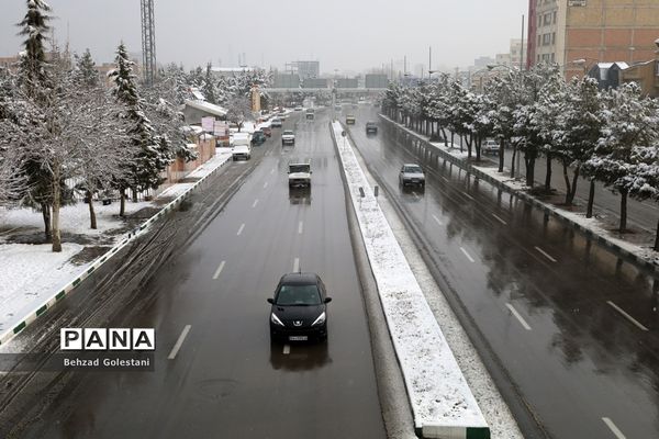 بارش برف در ارومیه