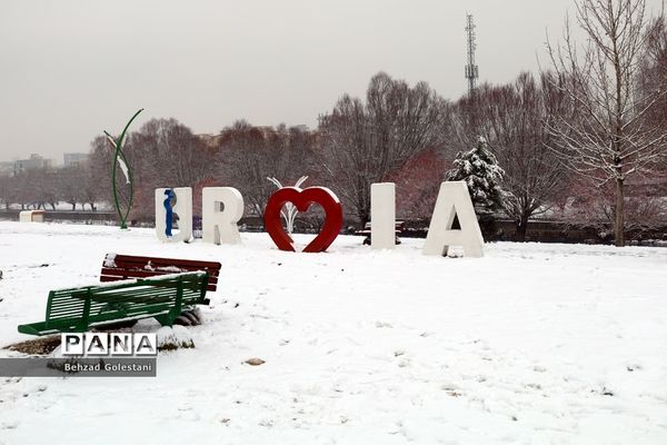 بارش برف در ارومیه