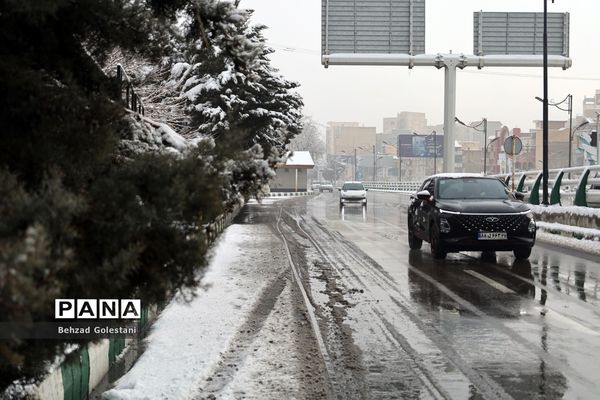 بارش برف در ارومیه
