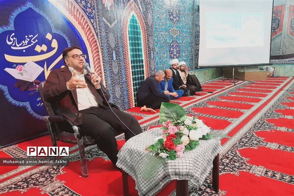 اعتکاف دانش‌آموزی در شهرستان کارون