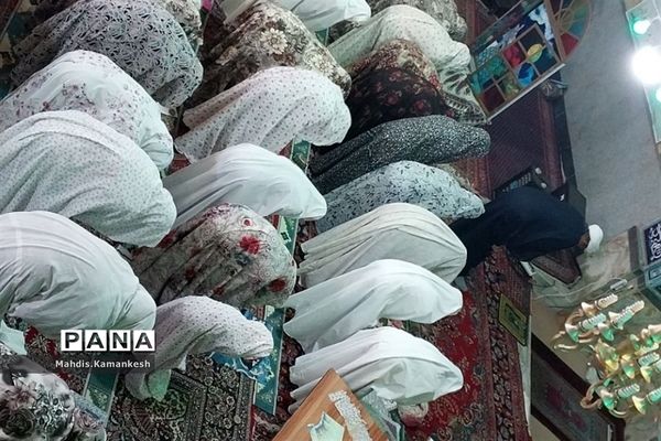 اعتکاف دانش‌آموزی در پاکدشت