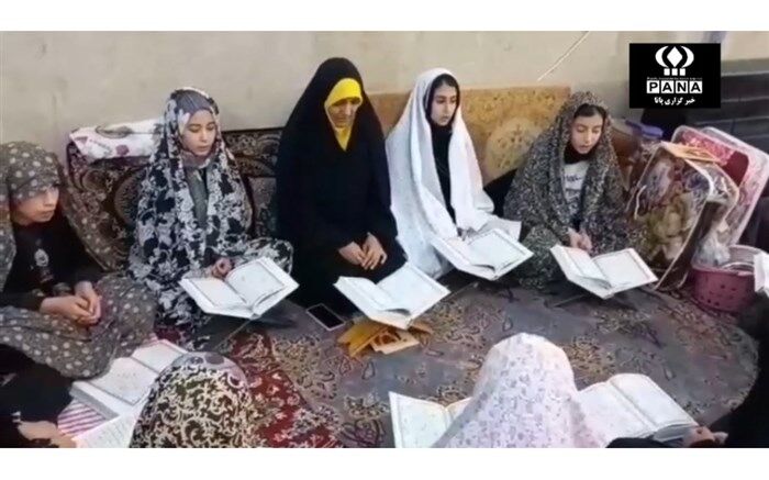 مراسم اعتکاف دانش آموزی در منطقه سپیدشت برگزار شد
