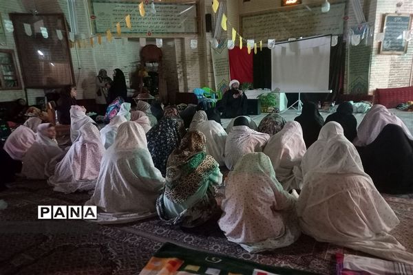 اعتکاف دانش‌آموزی در شهرستان تفرش