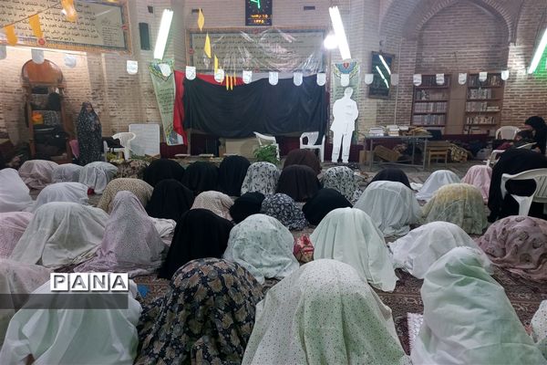 اعتکاف دانش‌آموزی در شهرستان تفرش