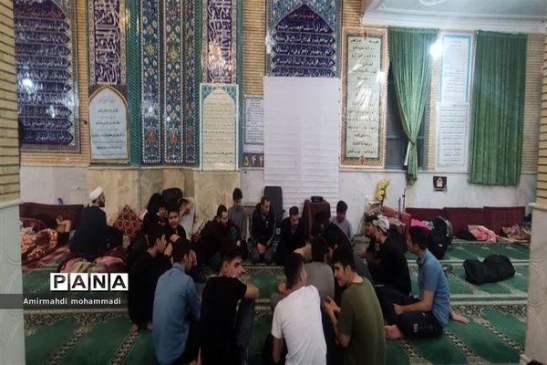 اعتکاف دانش‌آموزی در شهرستان تفرش