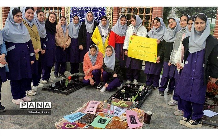 یادواره شهید شاخص دبیرستان فرزانگان قائمشهر/فیلم
