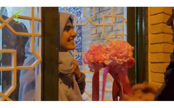 استقبال پرشور پدران و مادران از فرشته‌های‌ دختر معتکف گلپایگانی