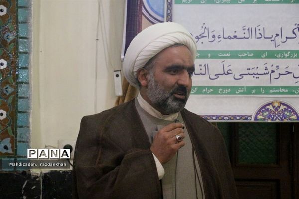 مراسم معنوی اعتکاف دانش‌آموزان ناحیه ۳ مشهد‌