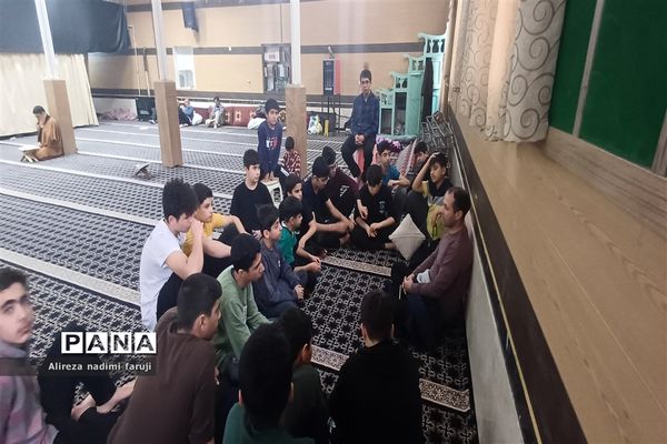 مراسم اعتکاف  در فاروج